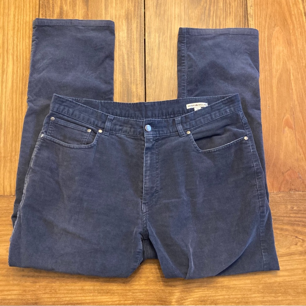 Peter Millar Superior Soft Mens 36x28 Corduroy Pants EUC
